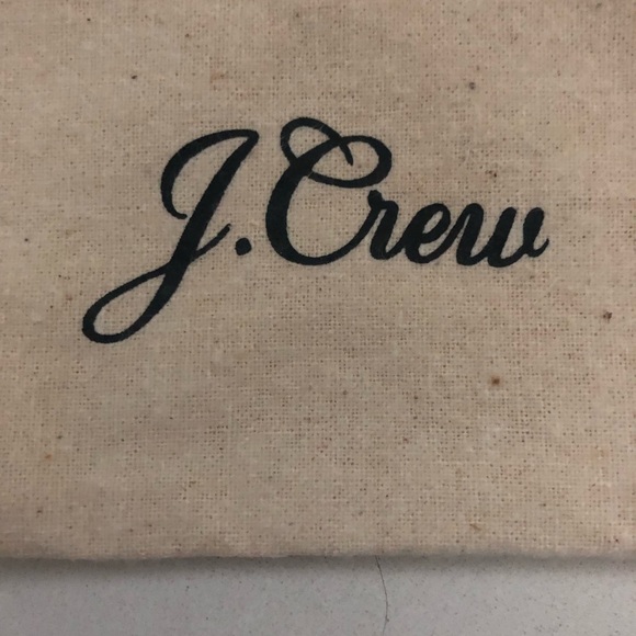 J. Crew Tasseled Gold Bracelet Set Stretch Navy and Gold Tassel with dust bag - Picture 6 of 7